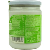 Yogur natural de cabra CANTERO de LETUR, frasco 420 g 