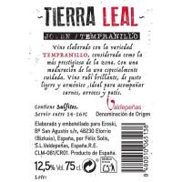 Vi negre Jove Valdepeñas TERRA LEAL, ampolla 75 cl