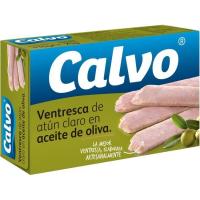 Ventresca de tonyina en oli d'oliva CALVO, llauna 115 g