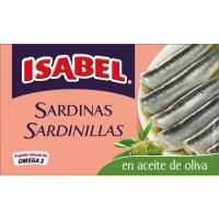Sardinilla en aceite de Oliva ISABEL, lata 57 g