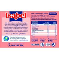 Musclo en escabetx 13/18 peces ISABEL, llauna 115 g