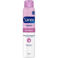Desodorante para mujer dermo invisible SANEX, spray 200 ml 