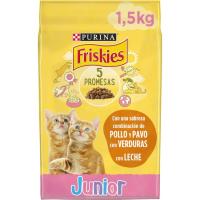 Aliment per a gat júnior FRISKIES, sac 1,5 kg