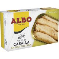 Caballa en aceite de oliva ALBO, lata 167 g