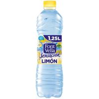 Aigua amb llimona FONT VELLA, ampolla 1,25 litres