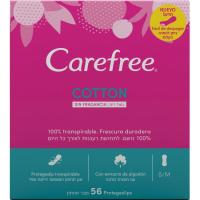 Protector normal CAREFREE, caja 56 uds