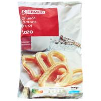 Churros de lazo EROSKI, bolsa 500 g