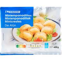 Mini crestes de tonyina EROSKI, bossa 400 g