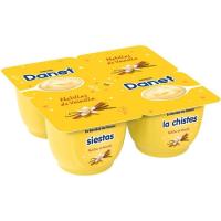 Natilles de vainilla DANONE Danet, pack 4x120 g