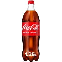 Refresc de cola COCA-COLA, ampolla 1,25 litres
