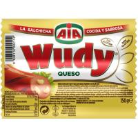 Salsitxes de pollastre-formatge WUDY, sobre 150 g