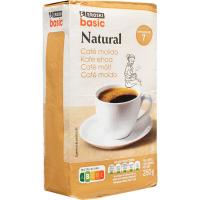 Cafè molt natural EROSKI BASIC, paquet 250 g