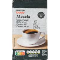 Cafè molt mescla EROSKI BASIC, paquet 250 g