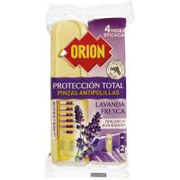 Orion Pinces antiarnes lavanda 2u