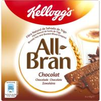 Barrita de chocolate KELLOGG`S All-Bran, 6 uds., caja 240 g