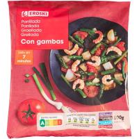 Parrillada con gambas EROSKI, bolsa 500 g