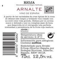 Vino Rosado Rioja ARNALTE, botella 75 cl