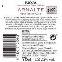 Vi rosat Rioja ARNALTE, ampolla 75 cl