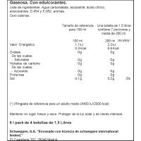 Gasosa LA CASERA, pack 4x1,5 litres