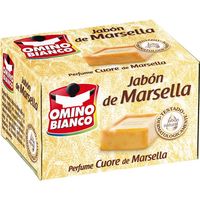 Jabón común OMINO BIANCO, pastilla 250 g