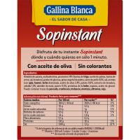 Sopinstant crema de pollo-picatostes GALLINA BLANCA, caja 63 g
