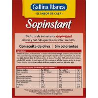 Sopinstant crema de pollo-picatostes GALLINA BLANCA, caja 63 g