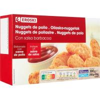 Nuggets con salsa EROSKI, caja 300 g