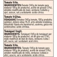 Tomate frito EROSKI BASIC, pack 3x200 g