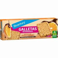 Galeta devora grasses sabor taronja BICENTURY, caixa 160 g