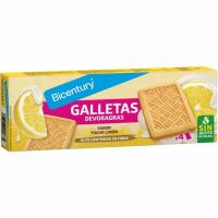 Galeta devoragrasas sabor iogurt-llimona BICENTURY, caixa 160 g