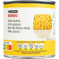 Blat de moro dolç EROSKI basic, llauna 285 g