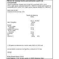 Néctar de naranja GRANINI, botella 1,5 litros