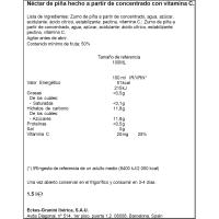 Néctar de piña GRANINI, botella 1,5 litros