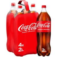 Refresc de cola COCA COLA, pack 4x2 litres