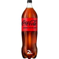 Refresc de cola COCA-COLA Zero, ampolla 2 litres