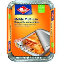 Motlle d`alumini multiús amb tapa 22x17 cm ALBAL, pack 3 u