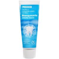 Dentífrico blanqueante aliento fresco EROSKI, tubo 75 ml