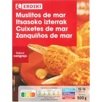 Muslito de mar EROSKI, caja 500 g