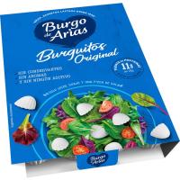 Burguitos naturals de formatge BURGO DE ARIAS, safata 108 g