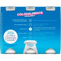 Yogur para beber de fresa 0% ACTIMEL, pack 6x100 ml