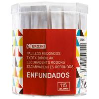 Escuradents embolicat EROSKI, pot 100 u