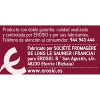 Formatge fos EROSKI basic, 24 porcions, caixa 375 g