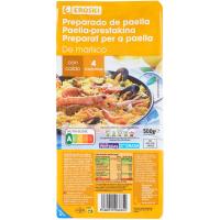 Preparat per a paella de marisc EROSKI, safata 500 g