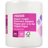 Paper de cuina rotllo gegant EROSKI, paquet 1 rotllo