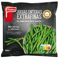 Judía verde entera extrafina FINDUS, bolsa 400 g