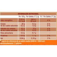 Galleta de chocolate noir FONTANEDA DIGESTIVE, caja 300 g