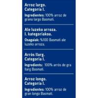 Arròs basmati EROSKI, paquet 1 kg