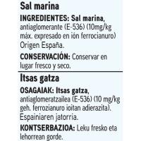 Sal marina fina EROSKI BASIC, paquet 1 kg