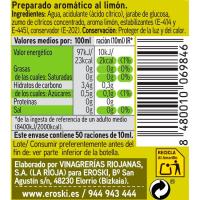 Concentrat de llimona EROSKI, ampolla 5 cl