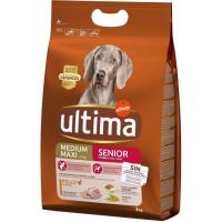 Alimento para perro senior +7 años ULTIMA, saco 3 kg